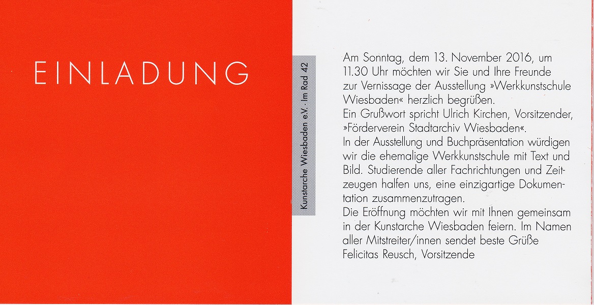 Einladung 2 Kunstarche klein