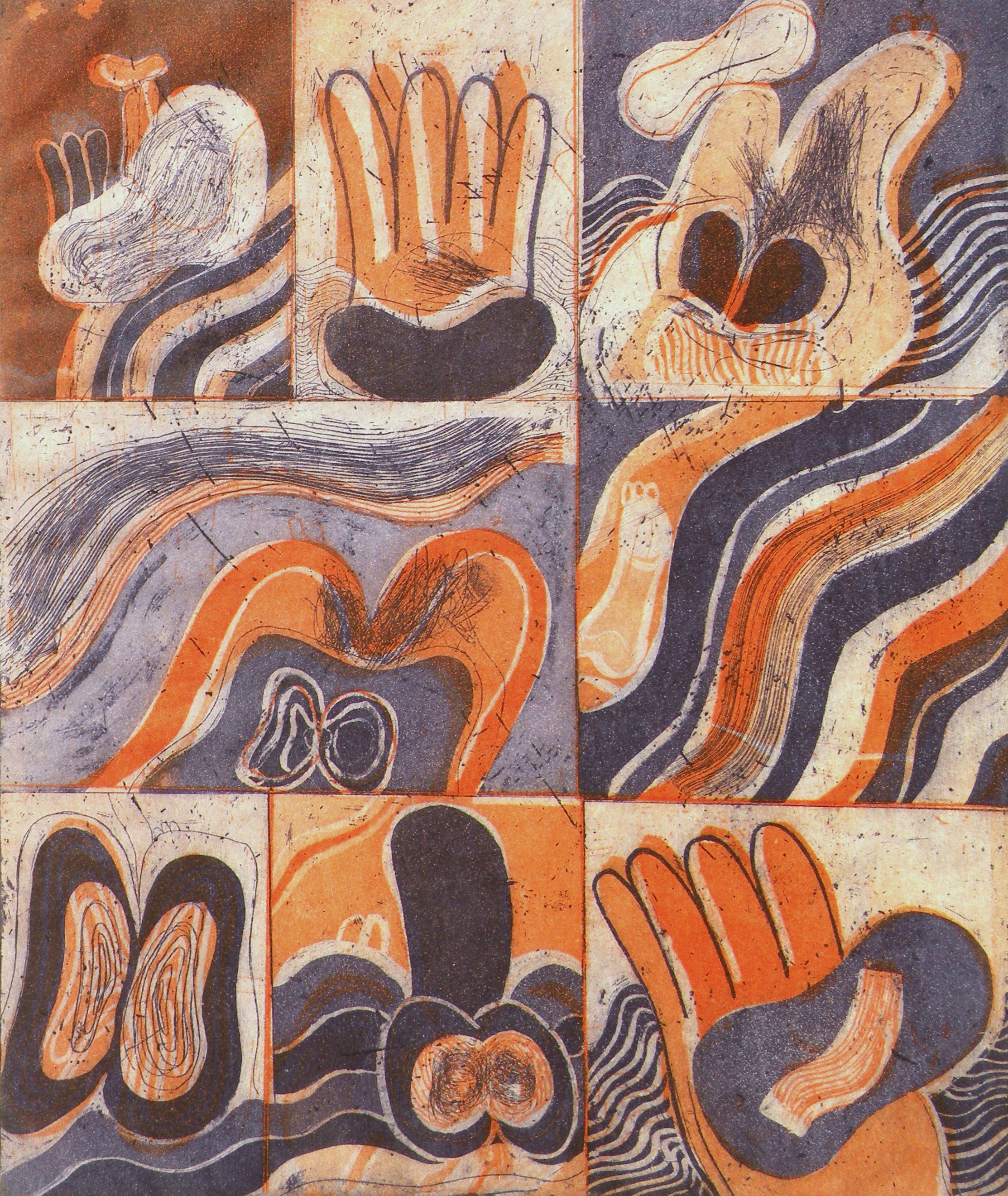 Love, 1968, Radierung, 32x27cm