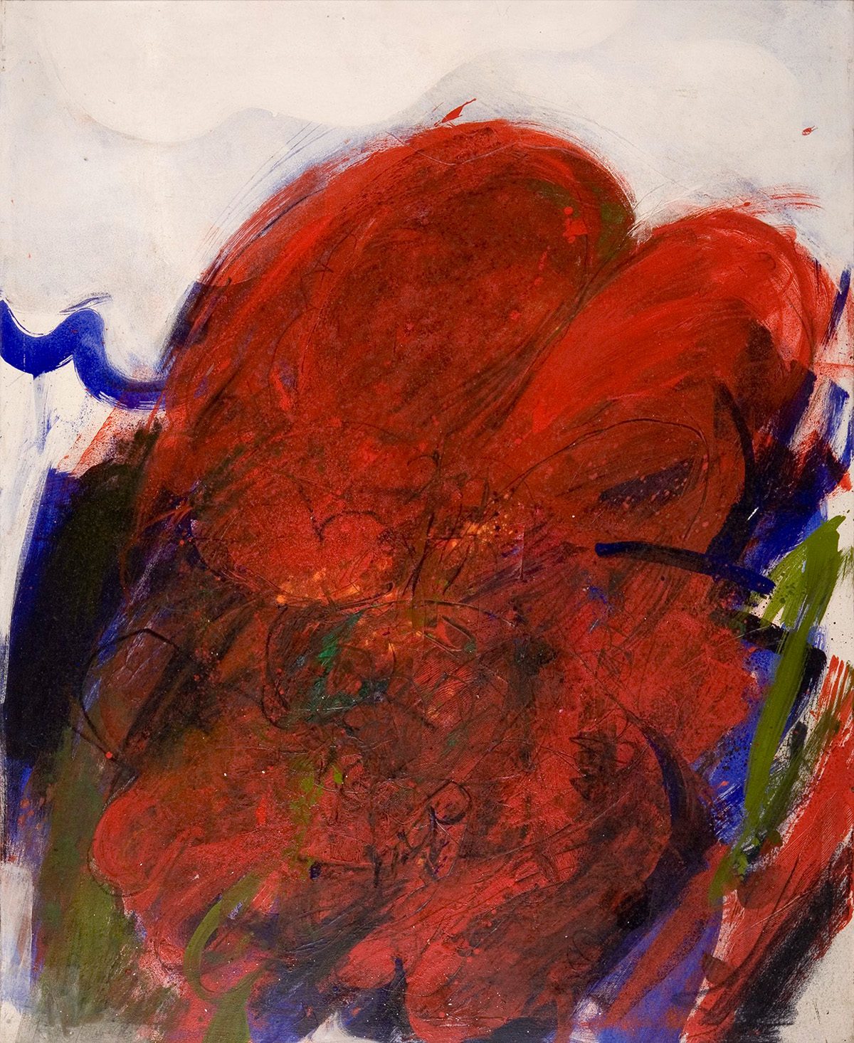1966 Bu XI Kunstharz auf Leinwand 130x105cm